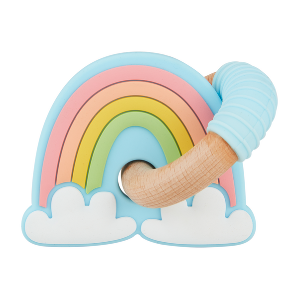 Ring Rainbow Silicone Teether