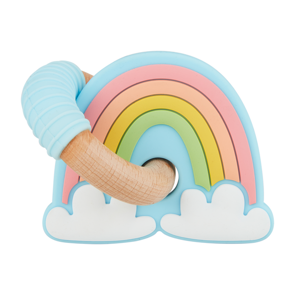 Ring Rainbow Silicone Teether