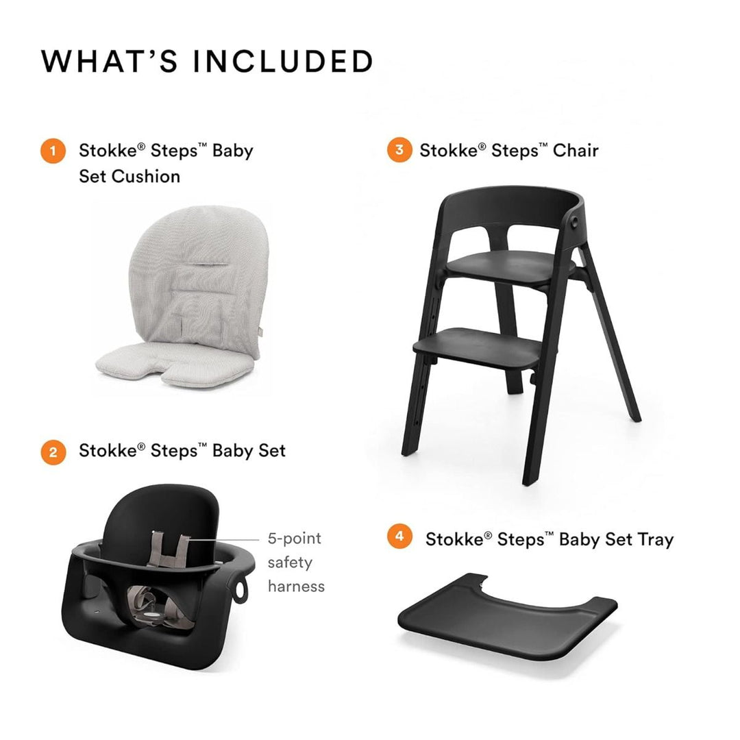 Stokke Steps High Chair Bundle Complete