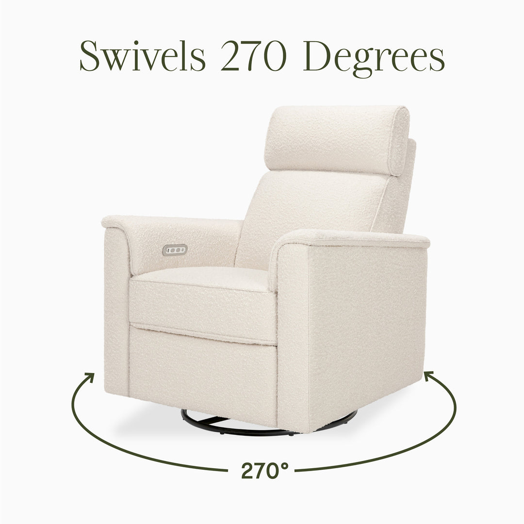 Namesake Willa Plus Power Glider Recliner w/Power Headrest
