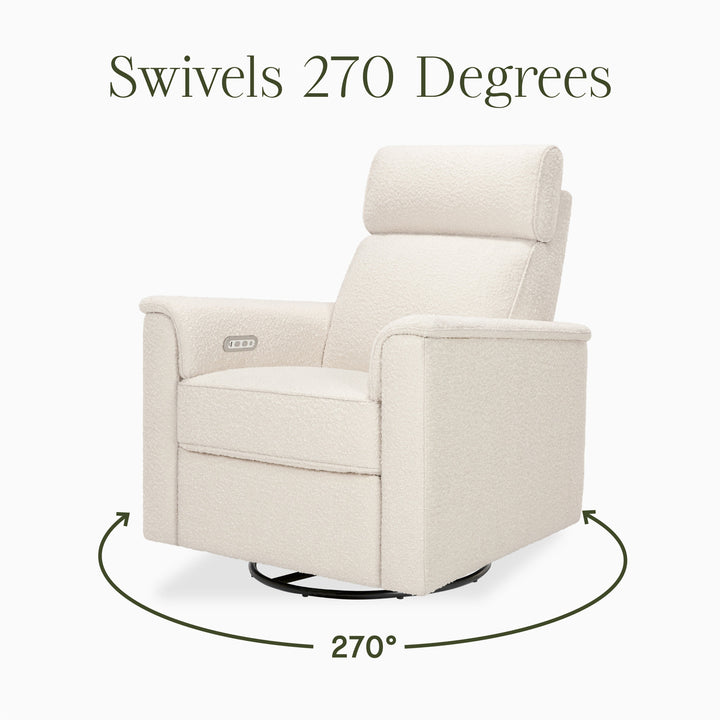 Namesake Willa Plus Power Glider Recliner w/Power Headrest