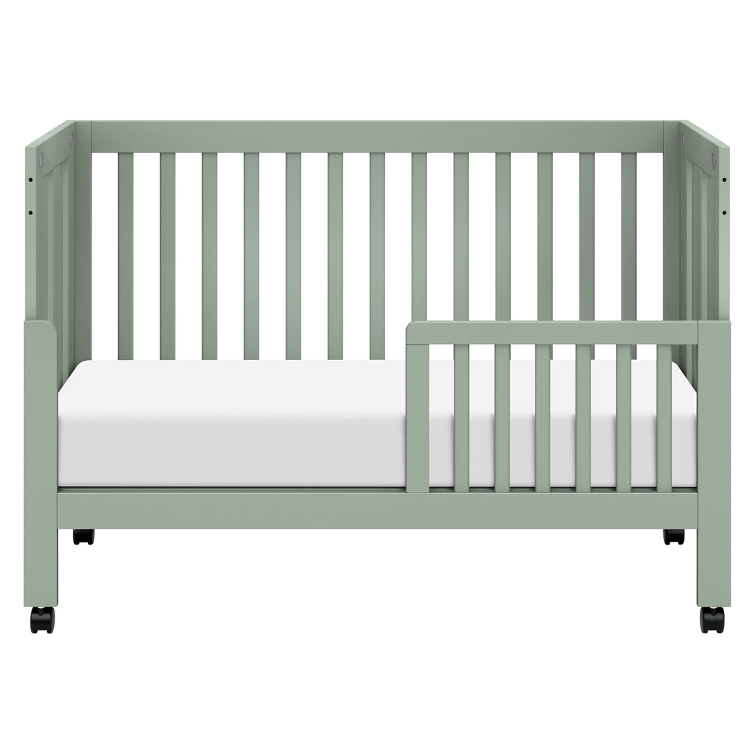 Babyletto Maki Portable Folding Crib with Toddler Bed Conversion Kit