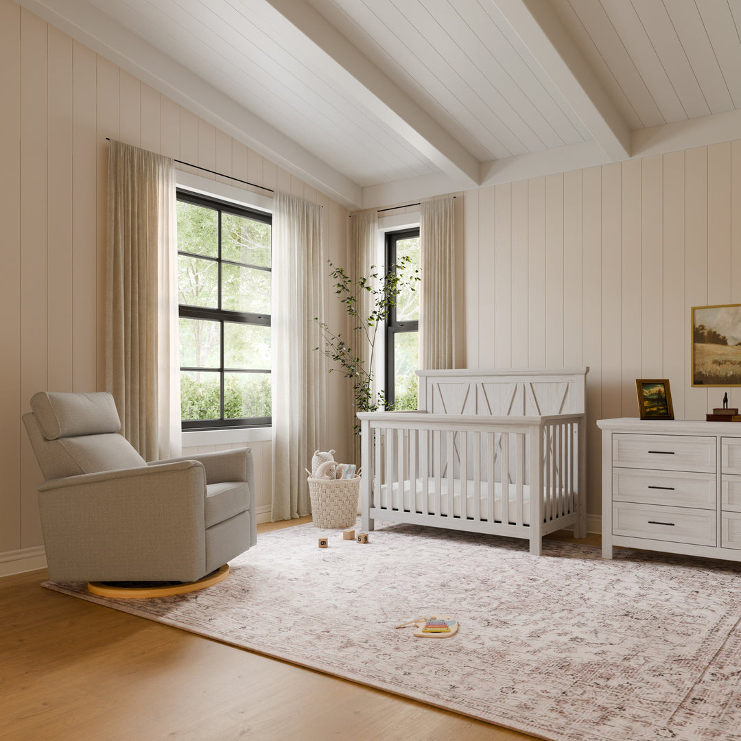 Namesake Willa Plus Power Glider Recliner w/Power Headrest