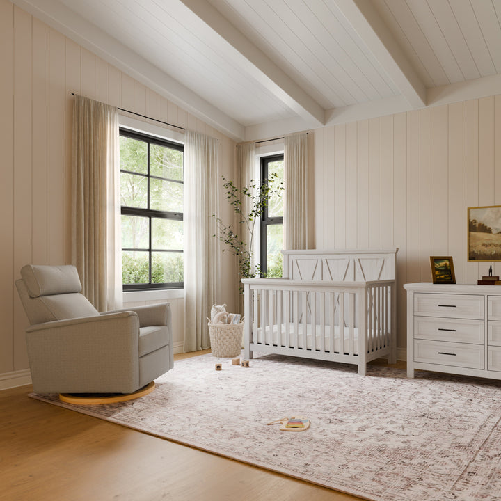 Namesake Willa Plus Power Glider Recliner w/Power Headrest