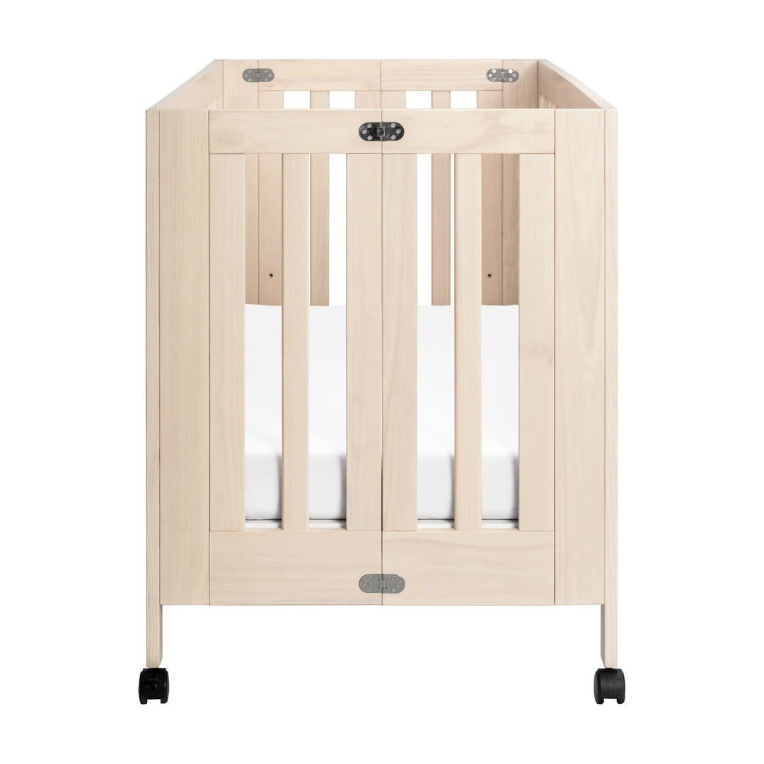 Babyletto Maki Portable Folding Crib with Toddler Bed Conversion Kit