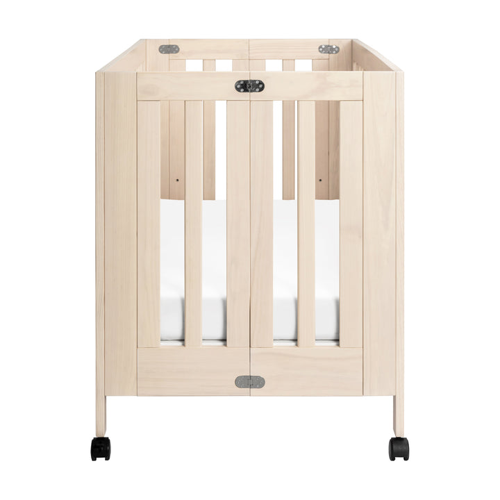 Babyletto Maki Portable Folding Crib with Toddler Bed Conversion Kit