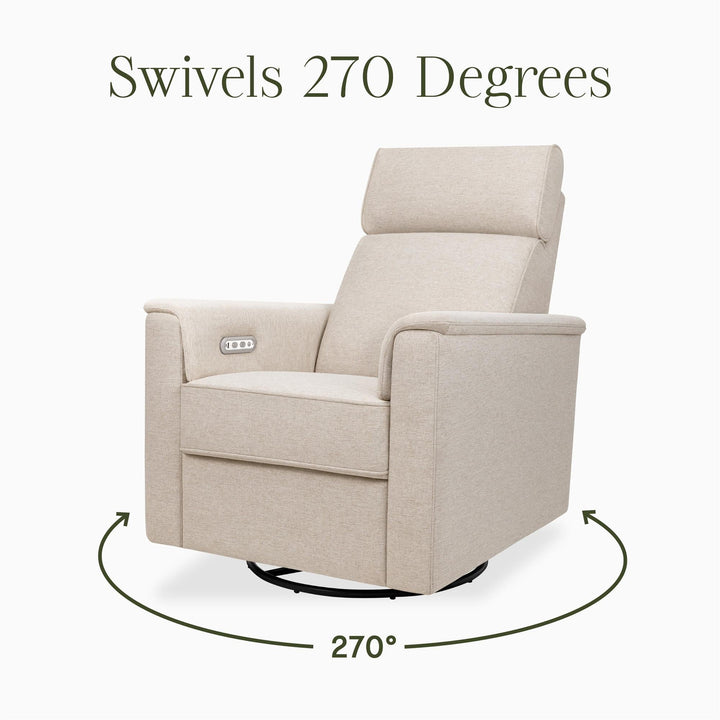 Namesake Willa Plus Power Glider Recliner w/Power Headrest