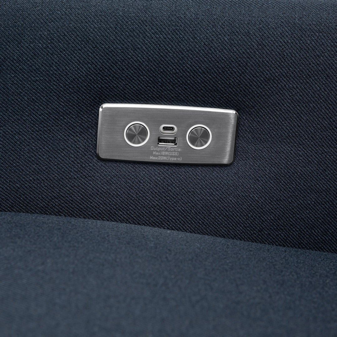 Babyletto Kiwi Electronic Recliner and Swivel Glider with USB port