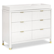 Namesake Brimsley Tambour Classic Crib & 6 Drawer Dresser