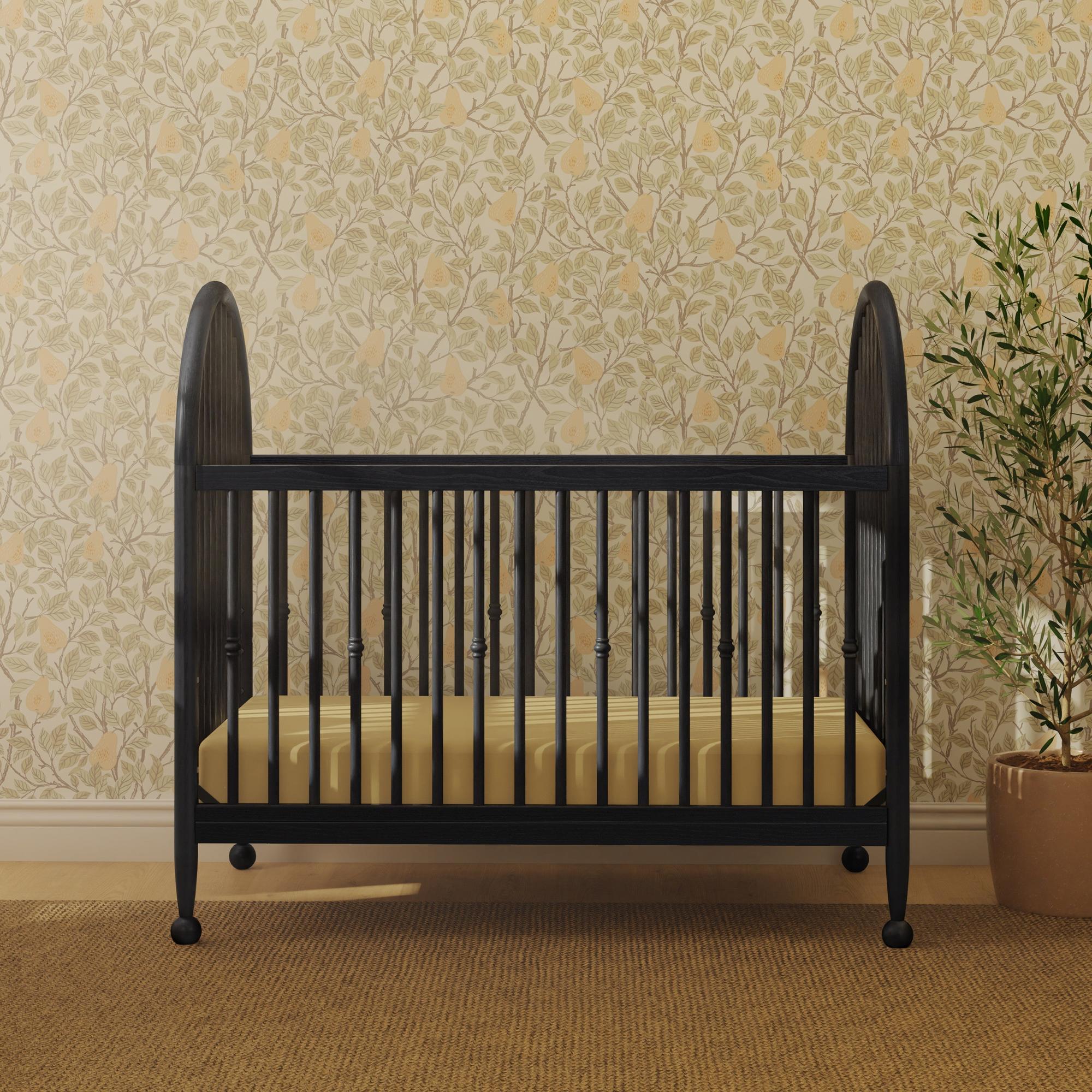 One up.25th Art Studio「SHOT!」 スケルトンベビー Namesake Alouette 3-in-1 Convertible Spindle Crib – Baby Grand