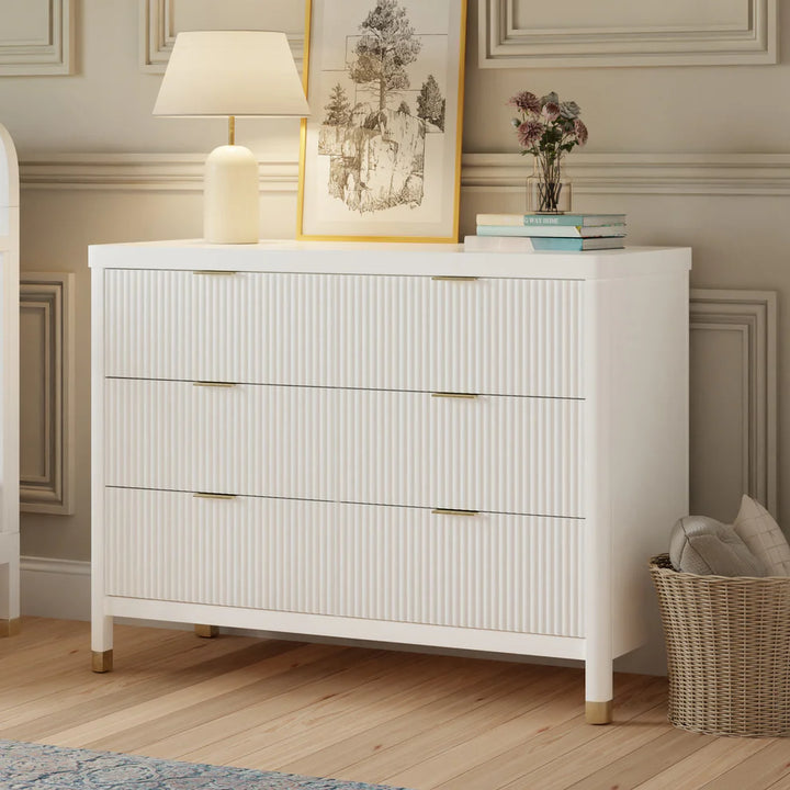 Namesake Brimsley Tambour Assembled 6 Drawer Dresser