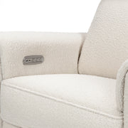 Monogram by Namesake Willa Power Recliner w/ Adjustable Headrest & USB Port & Wood Base