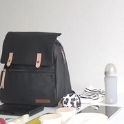 Petunia Meta Backpack Matte Black Canvas