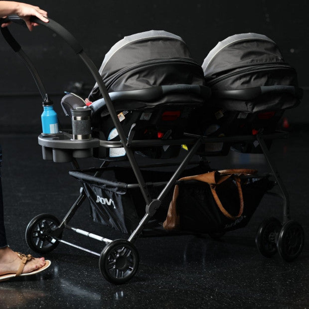 Joovy twin roo cheap plus compatible car seats