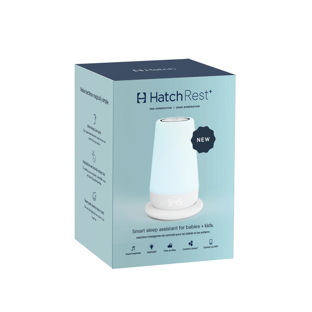 Hatch Rest 2nd generation - Night Light, Sound Machine, and Time-to-Rise