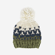 Blueberry Hill Navy Nell Knit Stripe Hat