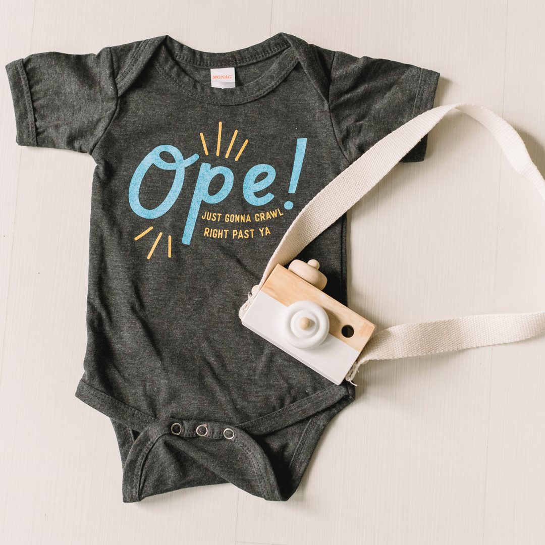 Ope!  Baby Body Suit