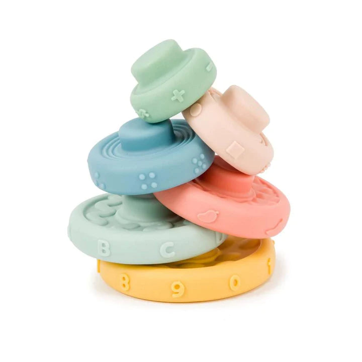 Stack and Learn Silicone Rings