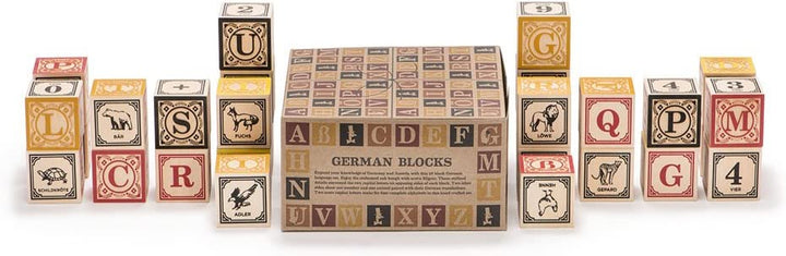 Uncle Goose Wood German Blocks