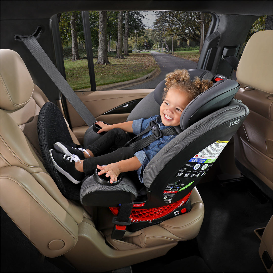 Convertible car seat with anti rebound bar hotsell