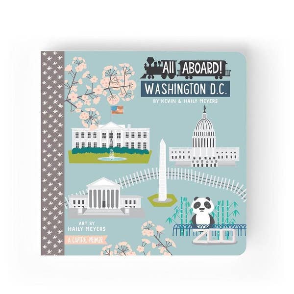 All Aboard Washington DC Board Book