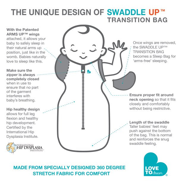 Love to dream online up swaddle