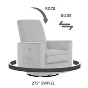 Parker Power Swivel Glider Recliner