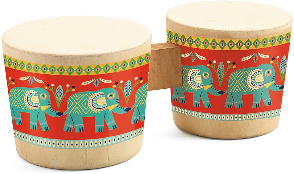 希少　サンリオ　BONGO BONGO ボンゴ　音楽　おもちゃ Djeco Animambo Bongo Drums – Baby Grand