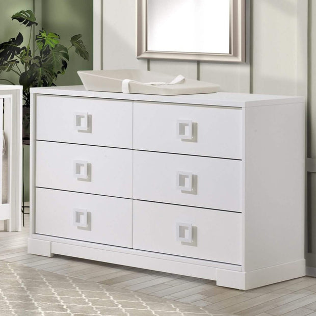 Nest Juvenile Lello Double Dresser - White