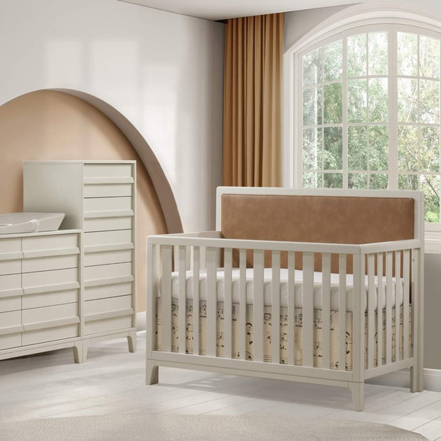 Natart Kyoto 2 Piece Set Crib & Double Dresser