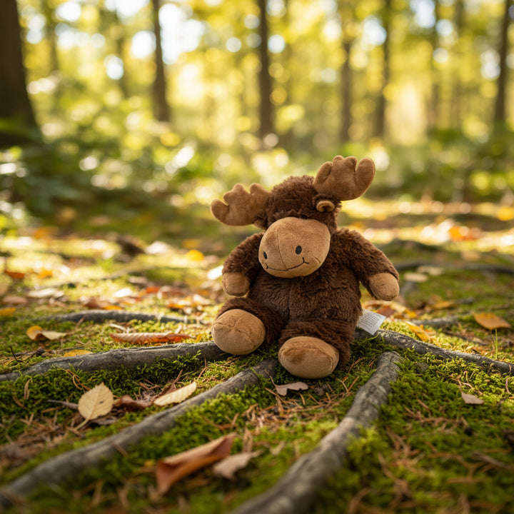 Warmies French Lavender Moose Plush