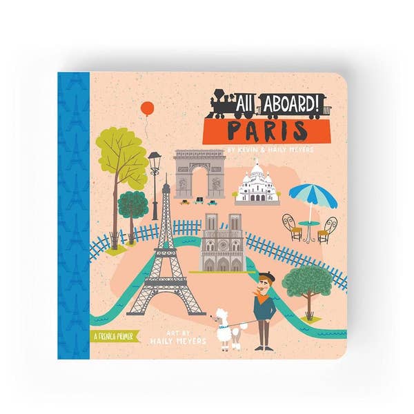 All Aboard Paris Board Book