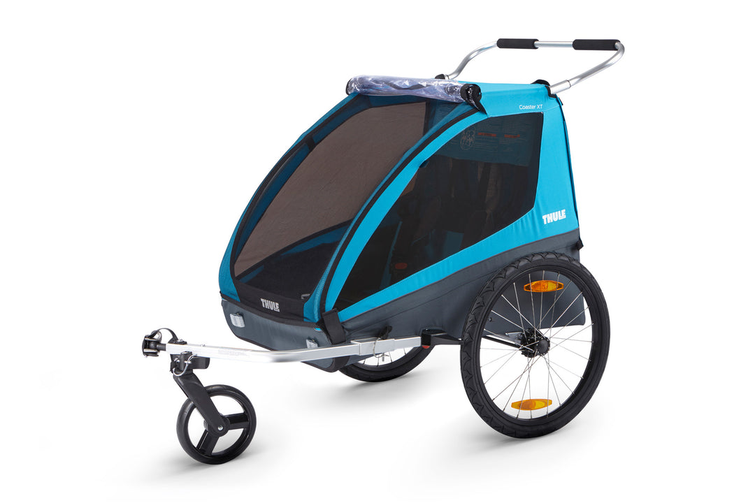 Thule coaster 2 bike trailer top