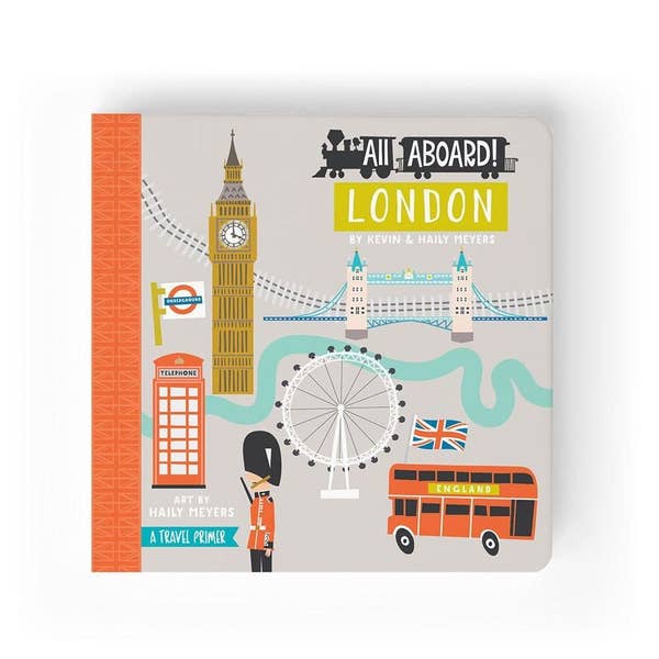 All Aboard London Board Book