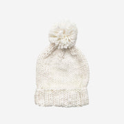 Blueberry Hill Cream Classic Pom Hat