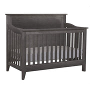 Pali Potenza 3 piece Crib and Dresser Set w/Nightstand - Distressed Granite