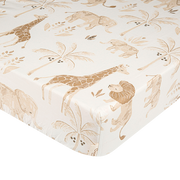 Safari Kendi Cotton Crib Sheet