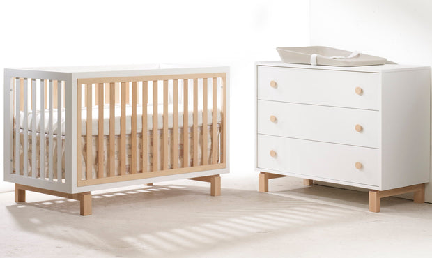 Tulip Bjorn Collection Crib and Dresser Set