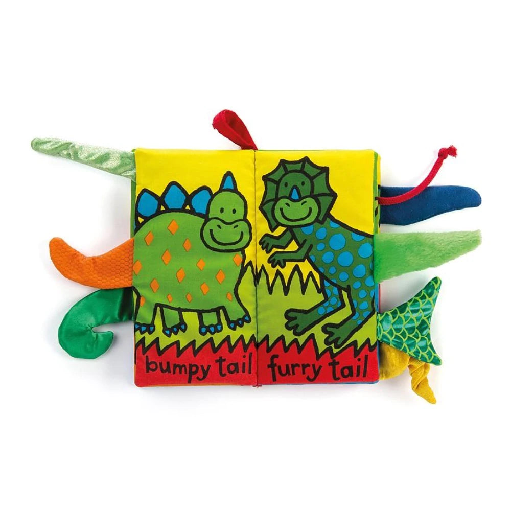 Jellycat Dino Tails Cloth Book