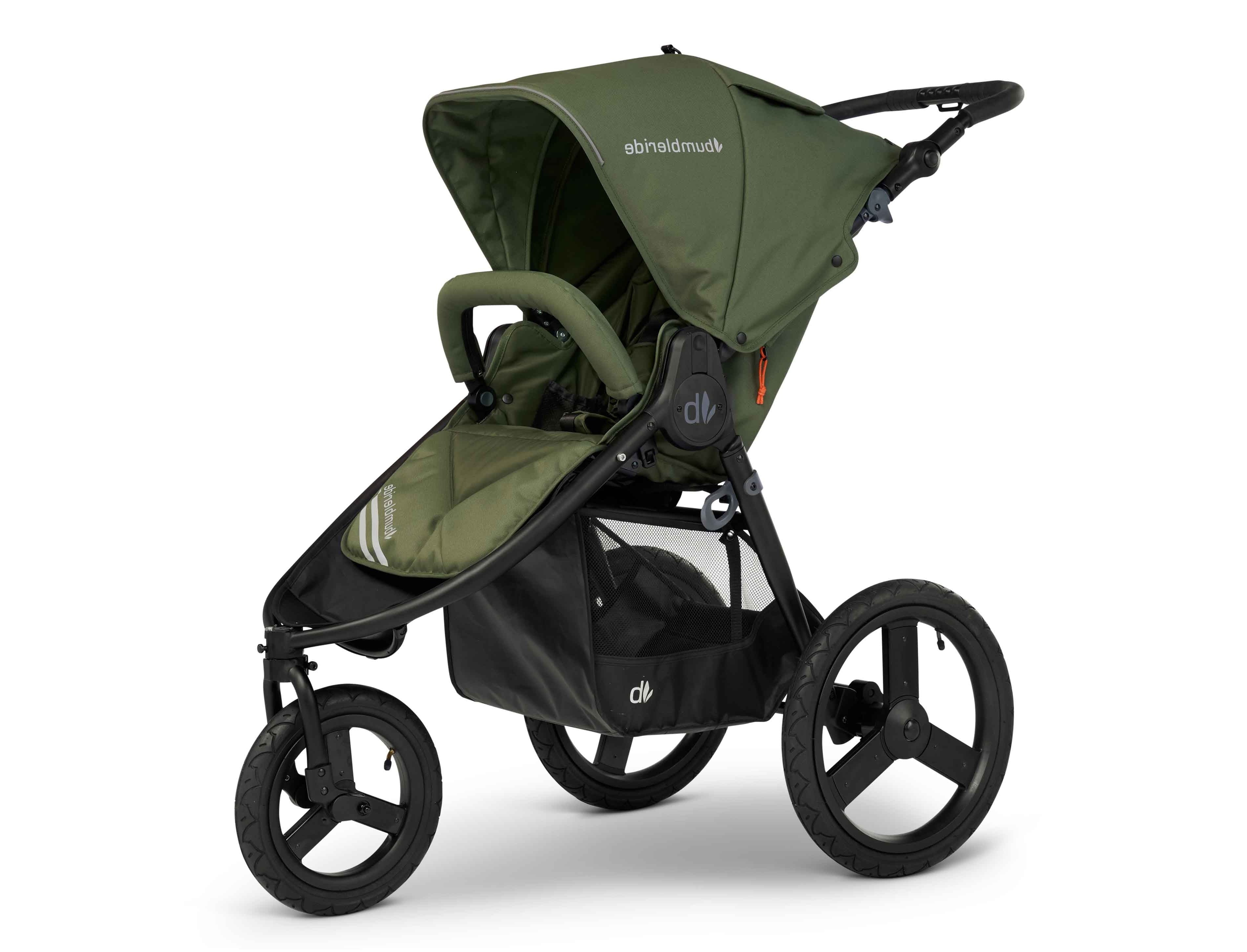 Green jogging clearance stroller