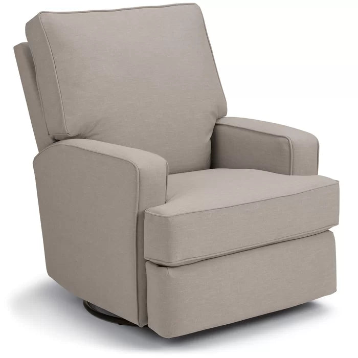Best Chairs Kersey Glider Recliner Aluminum Baby Grand