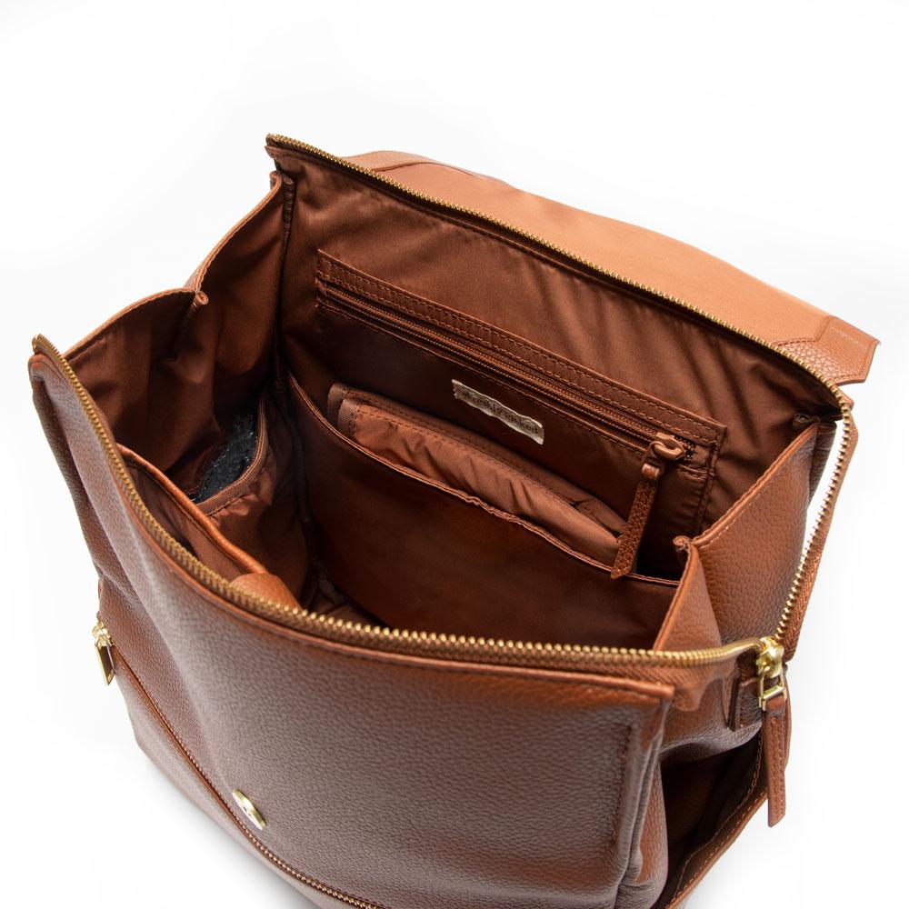 Freshly Picked Classic Diaper Bag II Cognac – Baby Grand