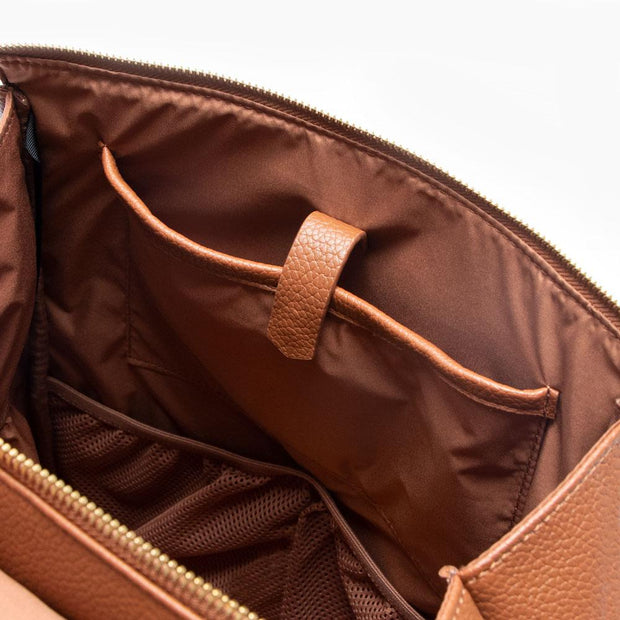 Freshly Picked Classic Diaper Bag II Cognac