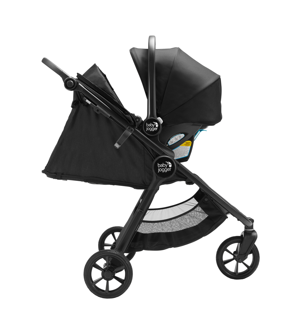 Baby Jogger City Mini GT Travel System, Black (Color: Black)