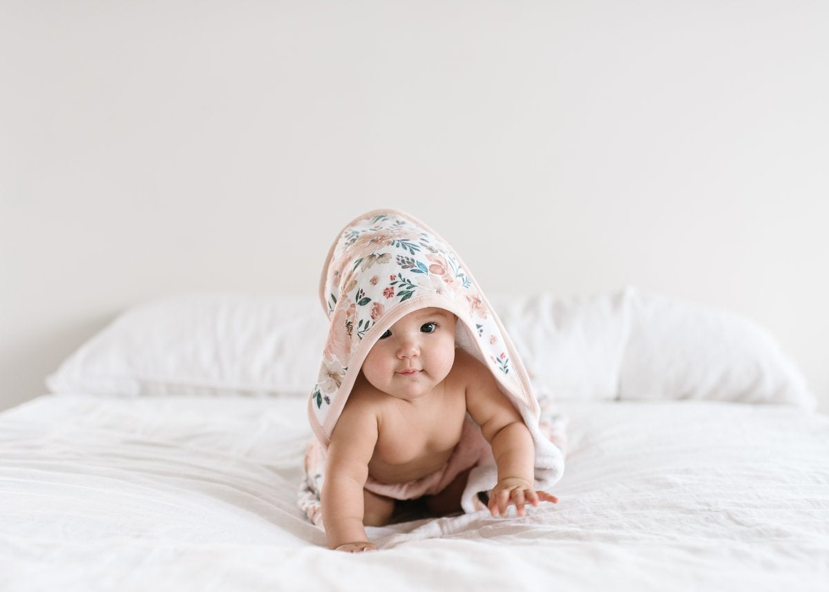 Copper pearl hooded towel sale