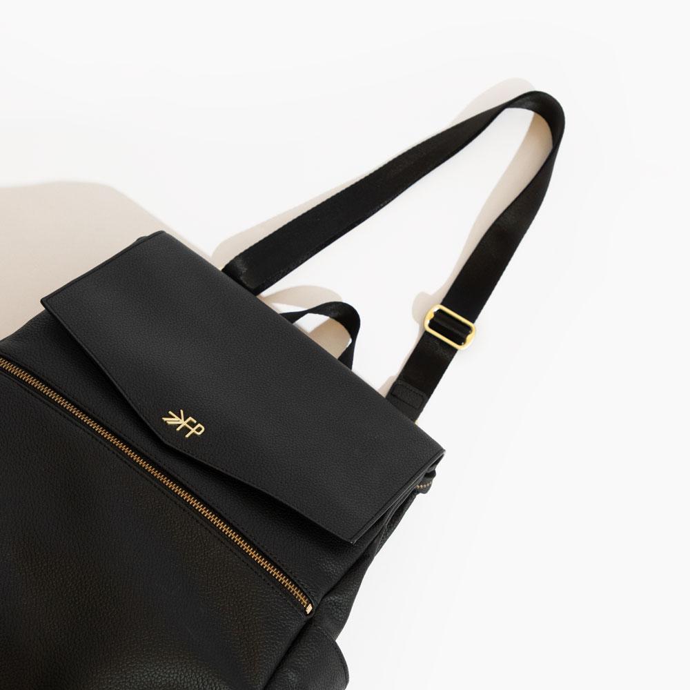 freshly picked mini backpack Freshly Picked Classic Diaper Bag II Ebony – Baby Grand