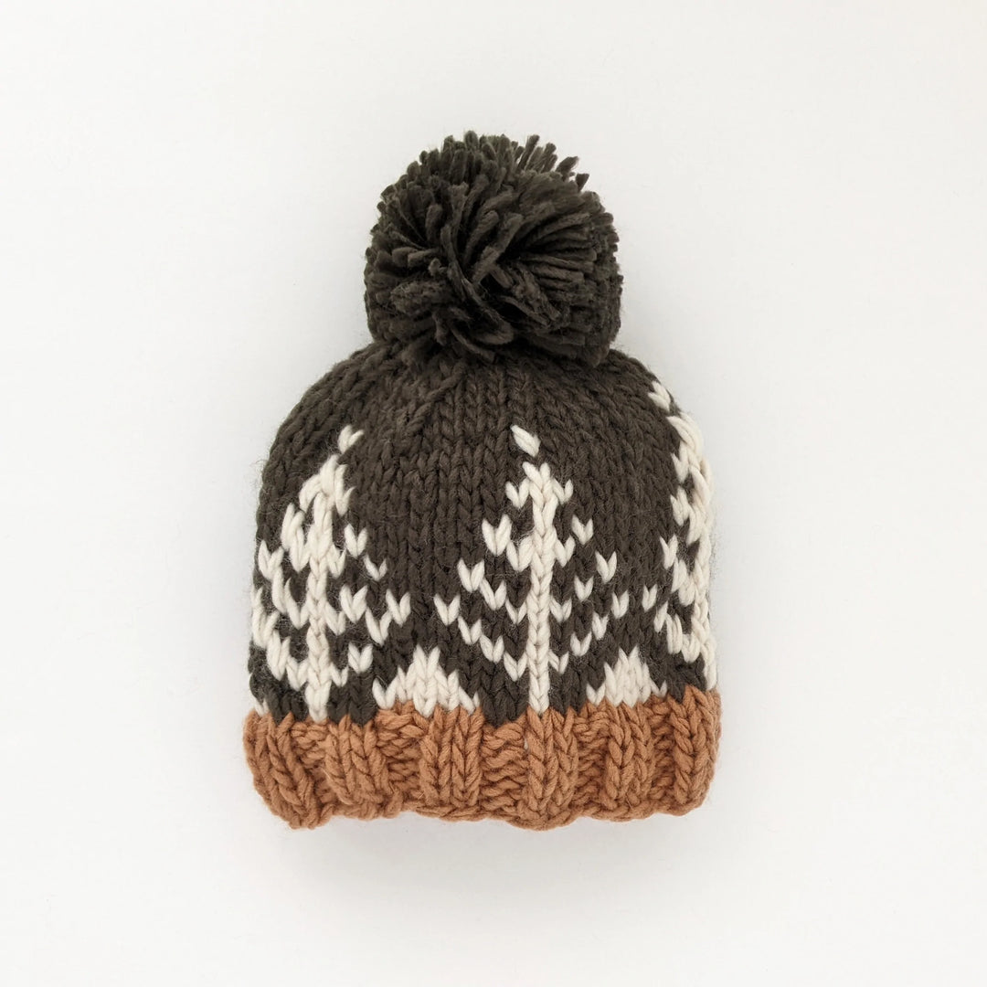 Huggalugs Forest Knit Beanie Loden Green