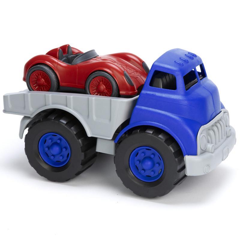 Green Toys Flatbead & Race Car