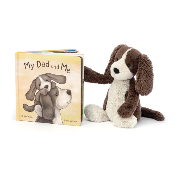 Jellycat My Dad and Me Book and Puppy