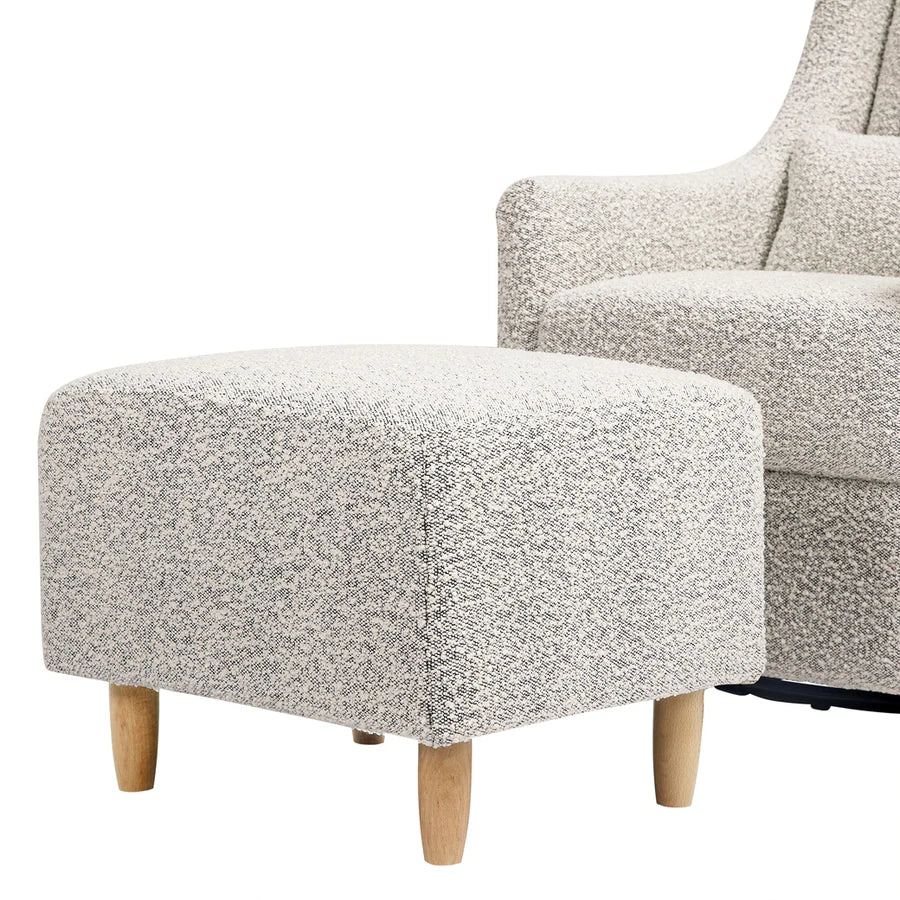 Toco swivel glider and stationary ottoman clearance